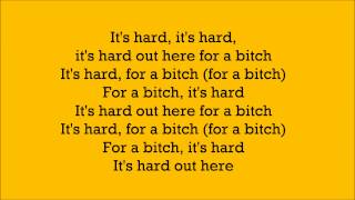 Hard Out Here ~ Lily Allen ~ Lyric Video