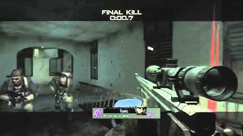 Funny end winning killcam (MW3)