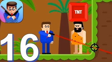 Mr Bullet - Gameplay Walkthrough Part 16 Friendly Fire Chapter 5-20 (Android, iOS Gameplay)