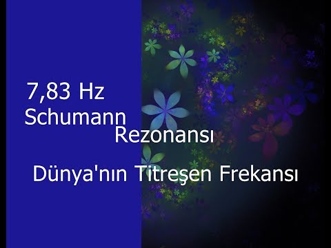 Schumann Rezonansı (Dünya'nın Titreşen Frekansı) (Binaural / Isochronic / Enerji Frekansı)