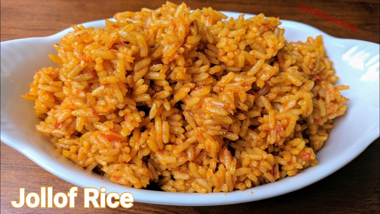 Easy Jollof Rice Recipe/Nigerian Jollof Rice Quick Method YouTube
