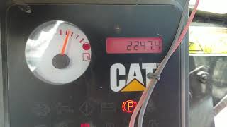 CAT 299C Track Loader, 20 deg F Cold Start