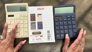 Desktop Calculator 12 Digit,Standard Dual Power Battery and Solar,Desk Calculators Review