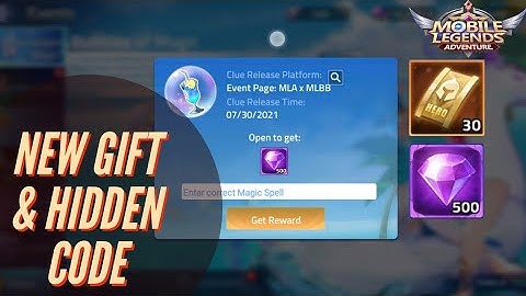 NEW SUMMER 2021 GIFT CODE , HIDDEN CODE - MLA