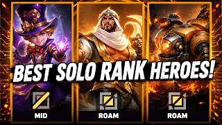 Top 3 Heroes to PUSH RANK FAST in Season 40 (Push Solo Rank!)