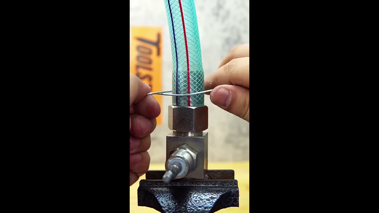 Make Your Own Hose Clamp With Wire