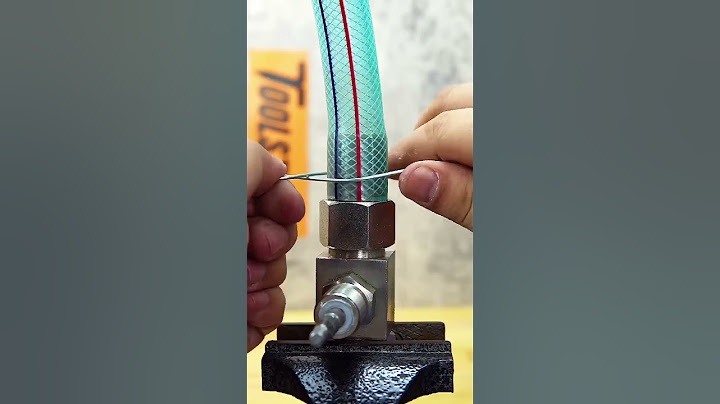 Make Your Own Hose Clamp with Wire