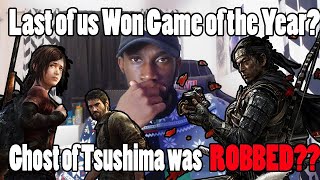 Last of us Part 2 Won Game of The Year? Was Ghost of  Tsushima Robbed? Was the Gaming Awards Rigged?