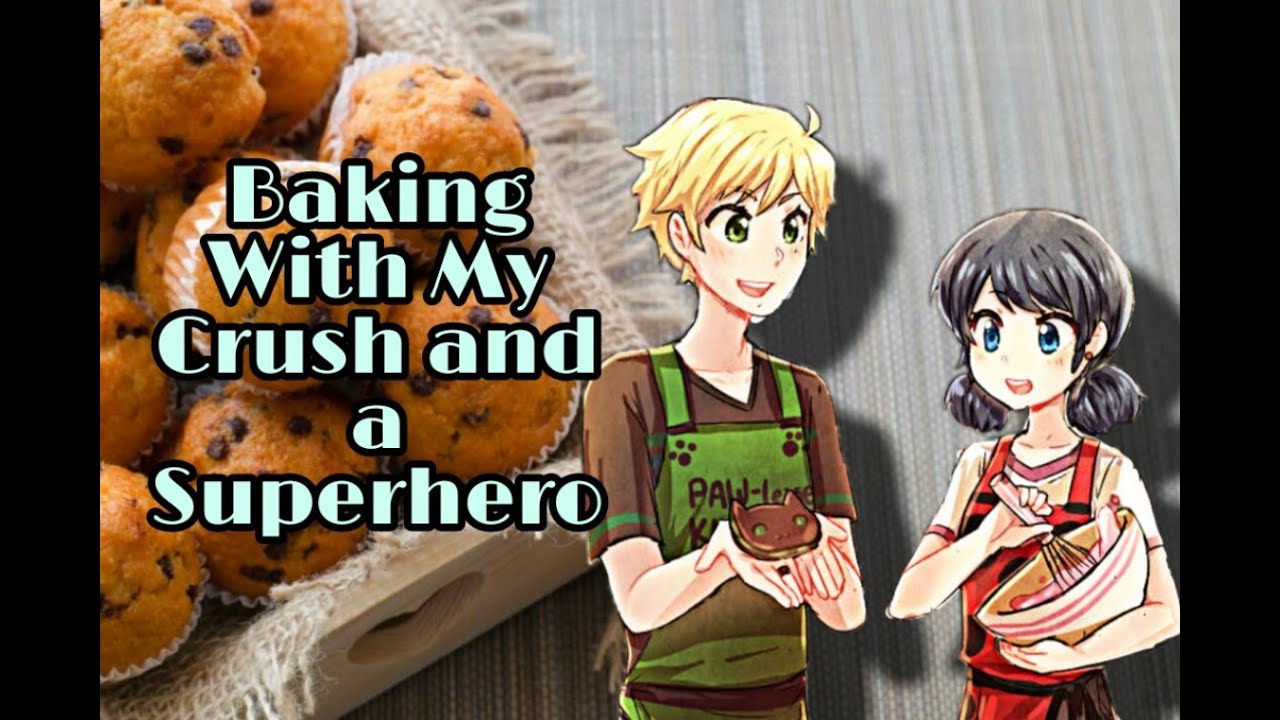 Baking With My Crush and a Superhero | MLB Texting Story | Archi's Miraculous Tales ✨