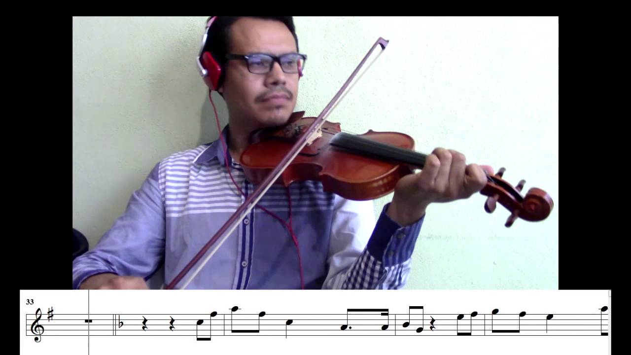 Como tocar Las copetonas en el violín