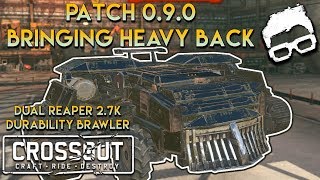 Crossout -- Patch 0.9.0 Bringing Heavy Back Reaper 2,700 Durability Build Crossout -- Patch 0.9.0 Bringing Heavy Back Reaper 2,700 Durability Build