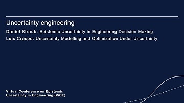 Uncertainty engineering - Virtual Conference on Epistemic Uncertainty in Engineering (ViCE)