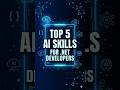Top 5 AI Skills Every .NET Developer Must Learn in 2026 #shorts #shortsfeed #youtubeshorts #ai