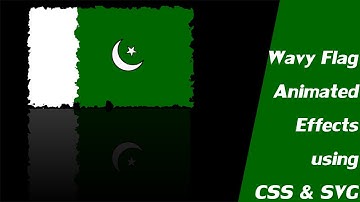 Wavy Flag Animation Effects using CSS & SVG.