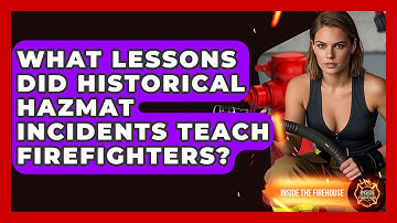 What Lessons Did Historical Hazmat Incidents Teach Firefighters? - Inside the Firehouse