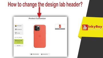 How to change the header-InkyBay Products Customizer (Shopify)