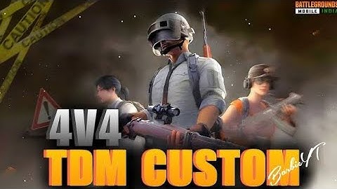 TDM PLAYER FASTER THAN HACKER☠️ | 4 V 4 BGMI TDM MATCH💪