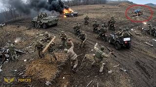 Ukrainian FPV drones mercilessly slaughter dozens of Russian troops trapped near Chasiv Yar