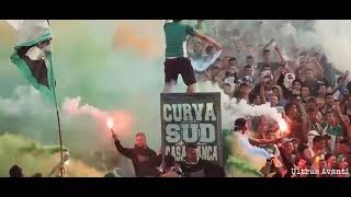 أجمل ماتغنى به جمهور الرجاء العالمي /curva sud