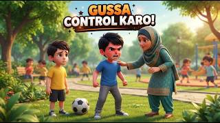 Ali Learns to Control His Anger 😡 | A Powerful Moral Story for Kids