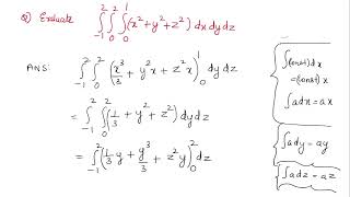 MAT101/exam special/tripple integral