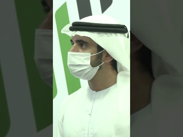 Sheikh Hamdan Fazza Dubai Crown Prince Visit Hamdan Smart Station for simulation training Throwback class=