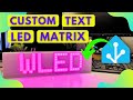 How To Control LED Matrix With Home Assistant Like A Pro 🤓 | Send Text Messages