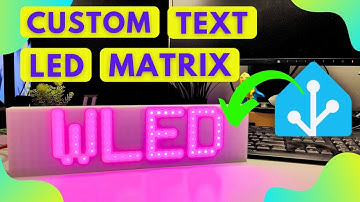 How To Control LED Matrix With Home Assistant Like A Pro 🤓 | Send Text Messages