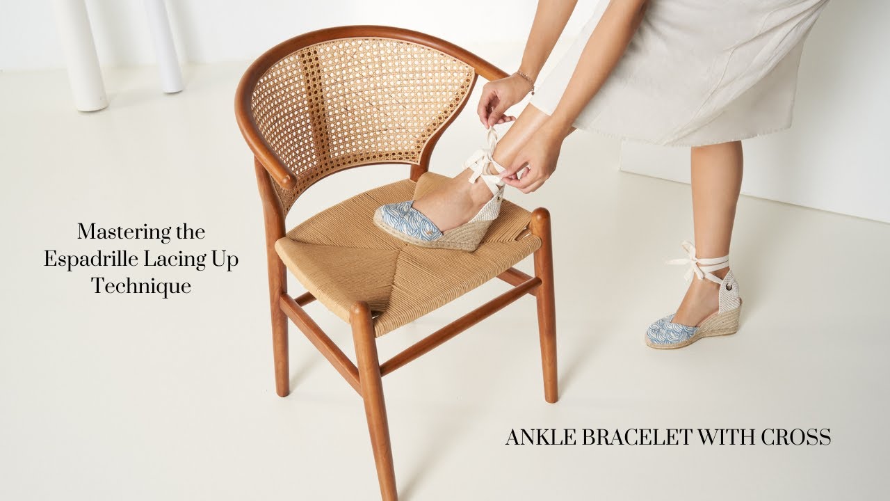 Mastering the Espadrille Lacing Up Technique | Stylish & Secure