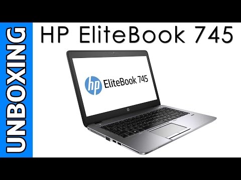 HP EliteBook 745 G2 Laptop Unboxing