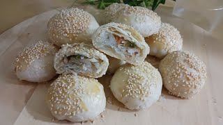 蘿蔔絲酥餅/Crispy Puff Pastry with Radish Filling｜樂在其中廚房