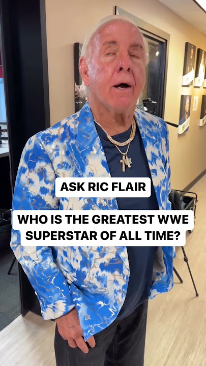 Ric Flair on Who is the greatest Superstar of all time🤘🐐 #wwe #ricflair SUBSCRIBE ☝️