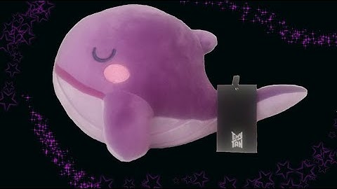 BTS TinyTAN Plush Whale Unboxing - No Talking