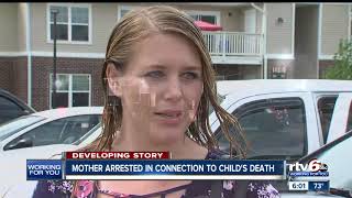 Mother arrested after 2-year-old son left in hot car outside Delaware County apartment complex
