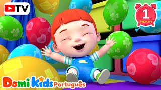 Lagu Balon Warna-Warni 🌈 Lagu Anak Balita Terfavorit | Kumpulan Lagu Anak Indonesia | Domi Kids