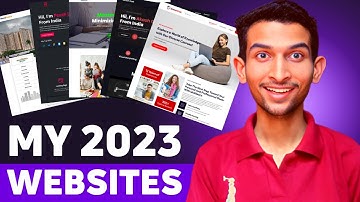 All Websites That I Created in 2023 with Pricing | How much I Charge