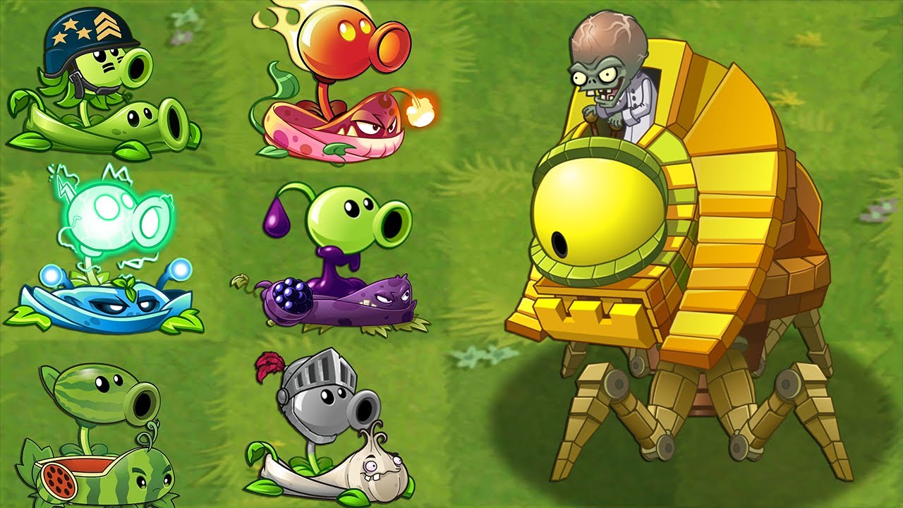 PvZ2 Team VINE Plants PowerUp! in Plants vs Zombies 2 YouTube