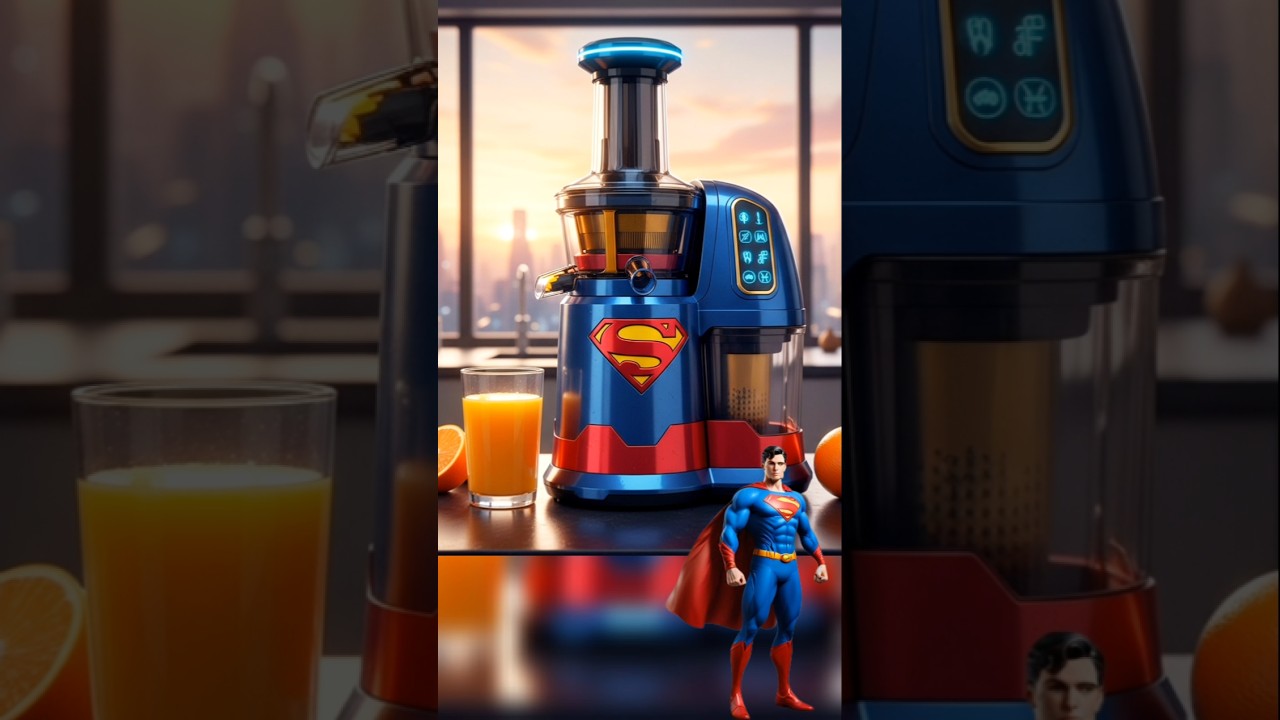 Superheroes but juicer machines avengers & DC-all characters
