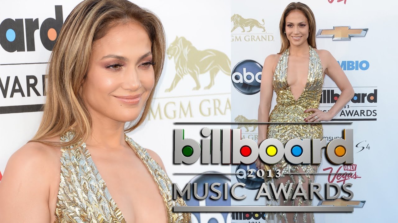 Jennifer Lopez SEXY Gold Style at Billboard Music Awards 2103