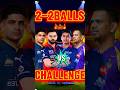 Virat & Shubman 🇮🇳🆚🇮🇳 Suryavanshi & Sunil 2 Ball Challenge || #cricket #shorts #realcricket