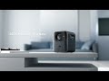 Wanbo Mozart 1 Pro Google TV Projector,1200 ANSI,Online 4K,HDR10,MEMC,20W Speaker,HDMI 2.0,ASA 3.0,3