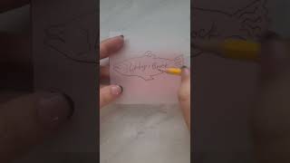 How to Make Text Stamps and how to transfer! Courses are coming March 1st ♡