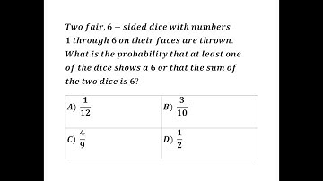 SAT Hard Problem 28 (Probability)