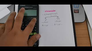 طريقة حل المعادلة التربيعية باستخدام الآلة الحاسبة 95-ES