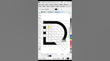 Creative R+T Logo Design in Coreldraw #shorts #shortsvideo