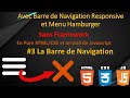 310 site web  barre de navigation et hamburger sans framework de a  z  la navbar 2021