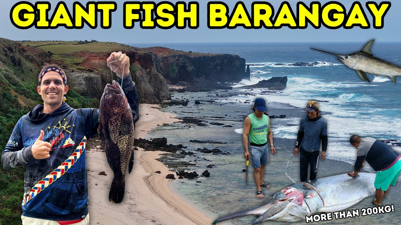 BARANGAY OF GIANT FISH - Philippines Remote Island Roads and Villages (Calayan/Babuyan)