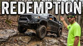 🔥 REDEMPTION - RAM TRX on 40s vs. WINDROCK Trail 11 Rock Garden 🔥