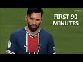 Messi To PSG - First 90 Minutes vs Barcelona - FIFA 21 Gameplay