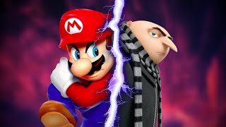 Mario vs Gru